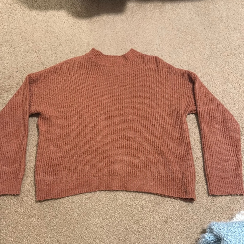 Forever 21 orange sweater